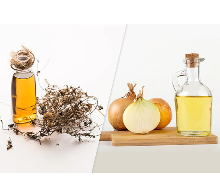 Bhringraj and Onion Oil for Hair Growth