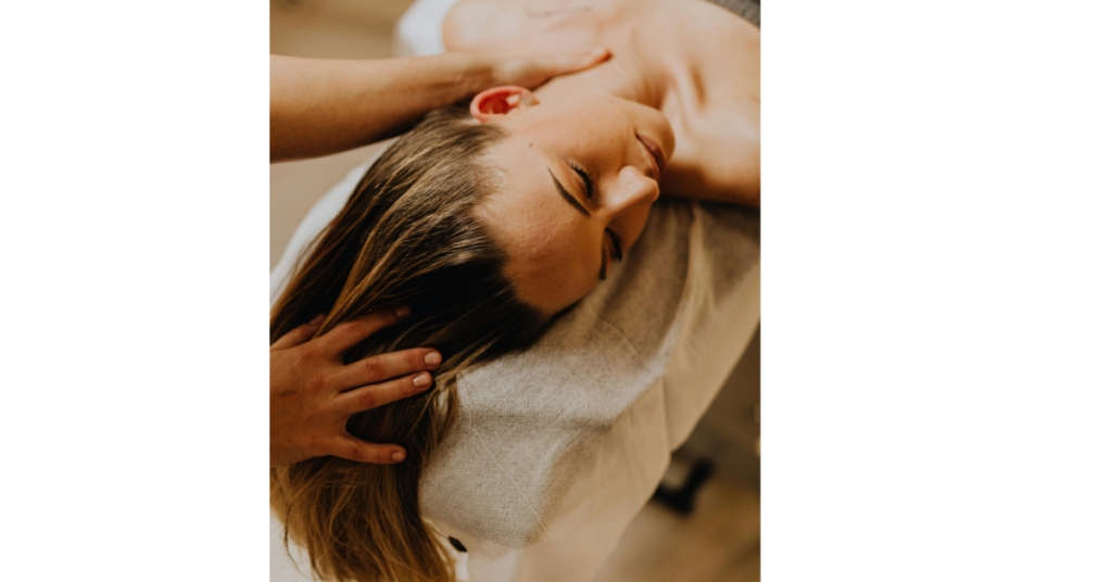 Scalp Massage Using Castor Oil and Olive Oil for Hair Growth