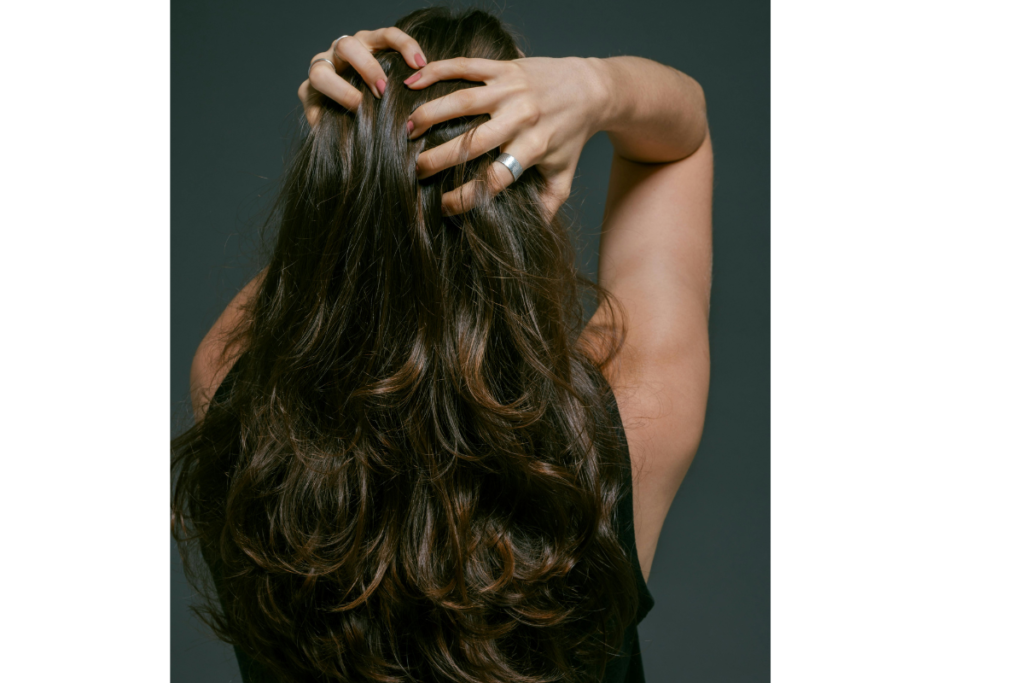 Smooth, shiny hair after a Natural Avocado Hair Mask