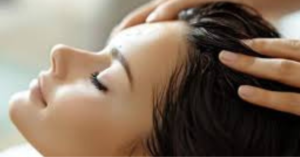 Castor oil and mustard oil for hair growth massage on scalp